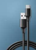 Miniatyrbillede 3 af 6: Kabel USB - USB-C 2A 2m sort