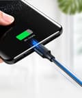 Miniatyrbillede 4 af 6: Kabel USB - USB-C 2A 2m sort