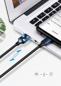 Miniatyrbillede 6 af 6: Kabel USB - USB-C 2A 2m sort