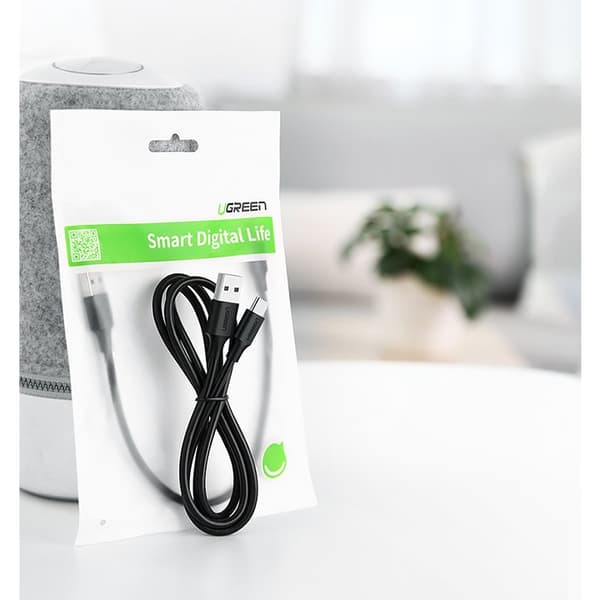 Kabel USB - USB-C 2A 2m sort