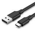 Miniatyrbillede 1 af 6: Kabel USB - USB-C 2A 2m sort