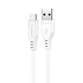 Miniatyrbild 1 av 6: Telefonkabel USB - USB-C 3A 1,2m vit