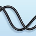 Miniatyrbillede 4 af 6: USB - USB-C kabel til hurtig opladning A10 Series 3A 1,2m sort