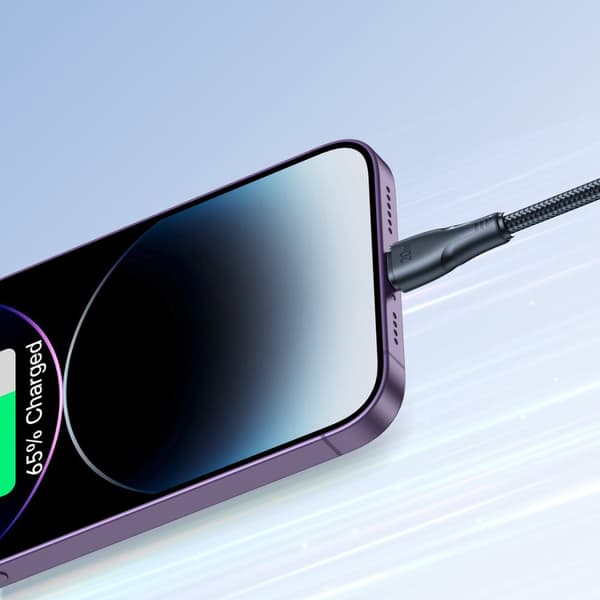 iPhone Surpass Series USB-C - Lightning kabel 20W 1,2m sort