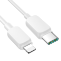 Miniatyrbillede 3 af 6: Kabel til iPhone USB-C - Lightning 20W 1,2m hvid