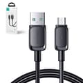 Miniatyrbild 3 av 6: Kabel microUSB - USB 2.4A 480Mbps 2m svart