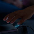 Miniatyrbillede 3 af 6: Kabel til iPhone Star-Light Series USB-C - Lightning 30W 1,2m sort