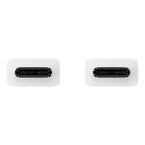 Kabel USB-C - USB-C 5A 480Mb/s 1,8m vit
