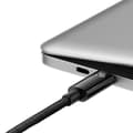 Miniatyrbillede 3 af 6: USB-C kabel 480Mb/s 240W Tungsten Guld 1m sort