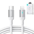 Miniatyrbillede 6 af 6: USB-C - Lightning kabel med LED indikator 20W A10 Series 1,2 m hvid