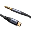 Miniatyrbillede 4 af 6: Stereolydkabel til telefon AUX 3,5 mm ministik - USB-C 1,2 m sort
