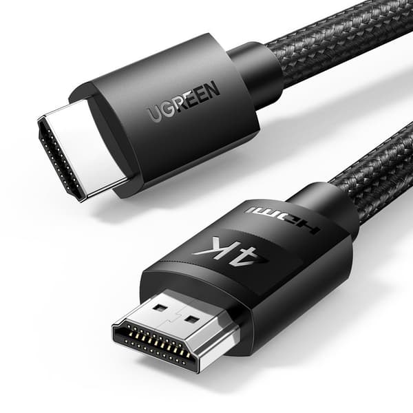 Punottu kaapeli HDMI 2.0 4K korkealaatuinen OFC 3m musta