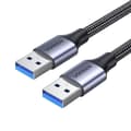 Pikkukuva 1 / 6: TPE-punottu kaapeli USB 3.0 5Gb/s 1m, harmaa