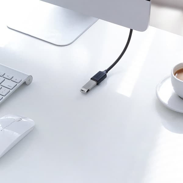 USB 2.0 förlängningskabel 480Mb/s 3m svart