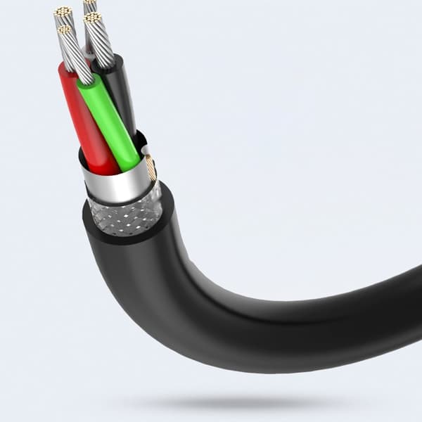 USB 2.0 förlängningskabel 480Mb/s 3m svart