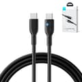 Miniatyrbild 2 av 3: USB-C-kabel med LED 100W, 2m, svart