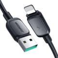 Miniatyrbild 1 av 6: Kabel för iPhone Lightning - USB 2.4A 1.2m svart