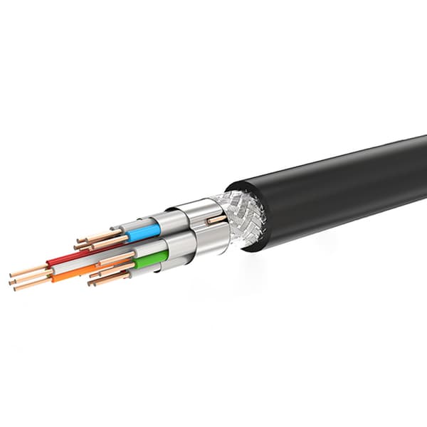 Audio Video kabel microHDMI - HDMI 2.0 1m sort