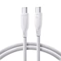 Miniatyrbillede 1 af 6: USB-C kabel 60W hurtig overførsel Multi-Color Series 1m hvid