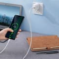 Miniatyrbild 3 av 6: PVC-kabel USB0-A - microUSB 480 Mb/s 1,5m vit