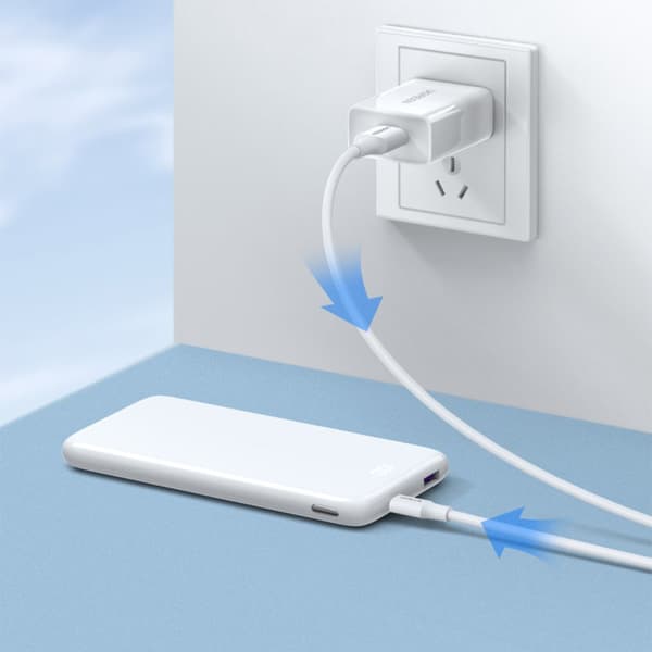 PVC-kabel USB0-A - microUSB 480 Mb/s 1,5m vit