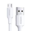 Miniatyrbild 1 av 6: PVC-kabel USB0-A - microUSB 480 Mb/s 1,5m vit