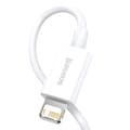 Miniatyrbild 3 av 6: Överlägsen kabel USB-kabel Iphone Lightning 2,4A 2m Vit