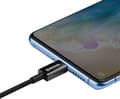 Miniatyrbild 3 av 6: Överlägsen kabel USB microUSB-kabel för snabbladdning 2A 1m svart
