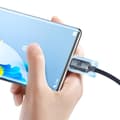 Miniatyrbillede 4 af 6: Kabel til hurtig opladning og dataoverførsel USB USB-C 100W 2m sort