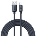Miniatyrbillede 1 af 6: Kabel til hurtig opladning og dataoverførsel USB USB-C 100W 2m sort