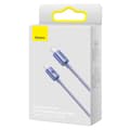 Miniatyrbillede 5 af 6: Kabel til hurtig opladning og dataoverførsel USB-C USB-C 100W 2m lilla