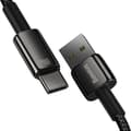 Miniatyrbild 3 av 6: Volfram guldkabel USB-USB-C 480Mb-s 100W 1m svart