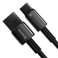Miniatyrbild 4 av 6: Volfram guldkabel USB-USB-C 480Mb-s 100W 1m svart