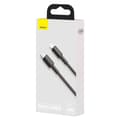 Miniatyrbillede 5 af 6: Kabel til iPhone USB-C - Lynhurtig opladning 20W 1m - sort
