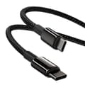 Miniatyrbild 3 av 6: USB-C - USB-C snabbladdningskabel 100W 2m - helsvart