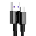 Miniatyrbillede 2 af 6: Superior kabel til Huawei USB - USB-C 11V / 6A SuperCharge 1m - sort