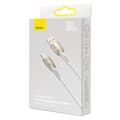 Miniatyrbillede 5 af 6: Glimmer USB-A - USB-C hurtigopladningskabel 1m - hvid