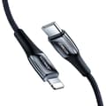 Miniatyrbillede 2 af 6: Kabel til iPhone USB-C - Lightning Power Delivery 20W 2,4A 1,2m rød