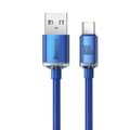 Miniatyrbild 2 av 6: USB - USB-C-kabel för snabb laddning och dataöverföring, 2m blå