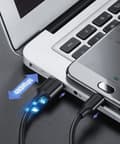 Pikkukuva 6 / 6: USB-kaapeli - micro USB 2.4A 480Mbps 1.5m musta