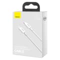 Miniatyrbillede 5 af 6: Kabel til iPhone USB Type C - Lightning Power Delivery 20W 1m hvid