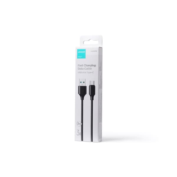 Laddnings- och dataöverföringskabel USB - USB Typ C 3A 2m svart
