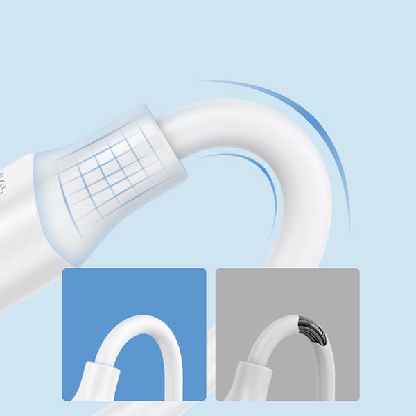 Laddnings- och dataöverföringskabel USB - USB Typ C 3A 2m svart