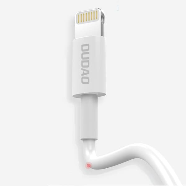Kabel för iPhone USB - Lightning 3A 1m vit