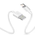 Miniatyrbild 2 av 6: Kabel för iPhone USB - Lightning 3A 1m vit
