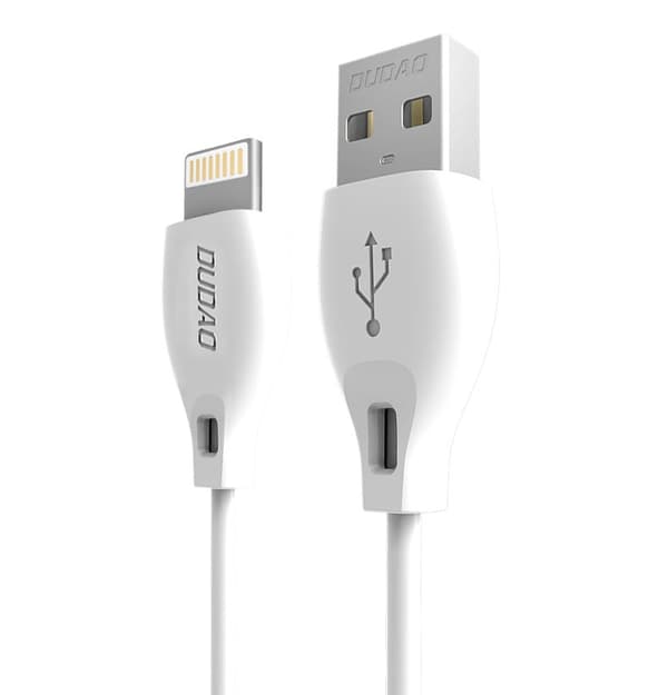 Kabel til iPhone USB - Lightning 2.4A 1m hvid