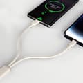 Miniatyrbillede 2 af 5: SR USB-C - USB-C forstærket kabel 100W 2m, beige