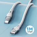 Pikkukuva 6 / 6: Kestävä joustava kaapeli USB-C - USB-C PD 65W 1m valkoinen