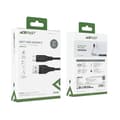 Miniatyrbillede 5 af 6: Telefonkabel USB - USB-C 3A 1,2m sort