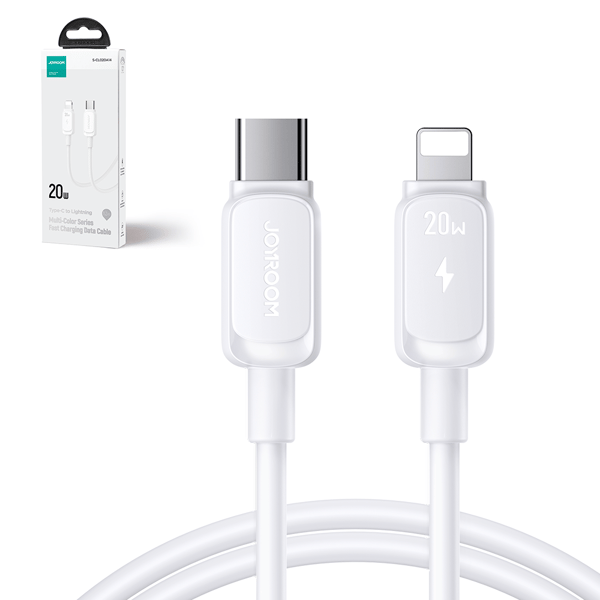 Kabel til iPhone USB-C - Lightning 20W 1,2m hvid